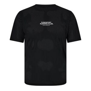 Performance Mens Running Club Performance T-Shirt / Black